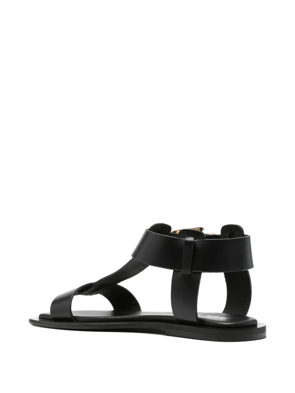 Bibi Lou Leren sandalen Zwart