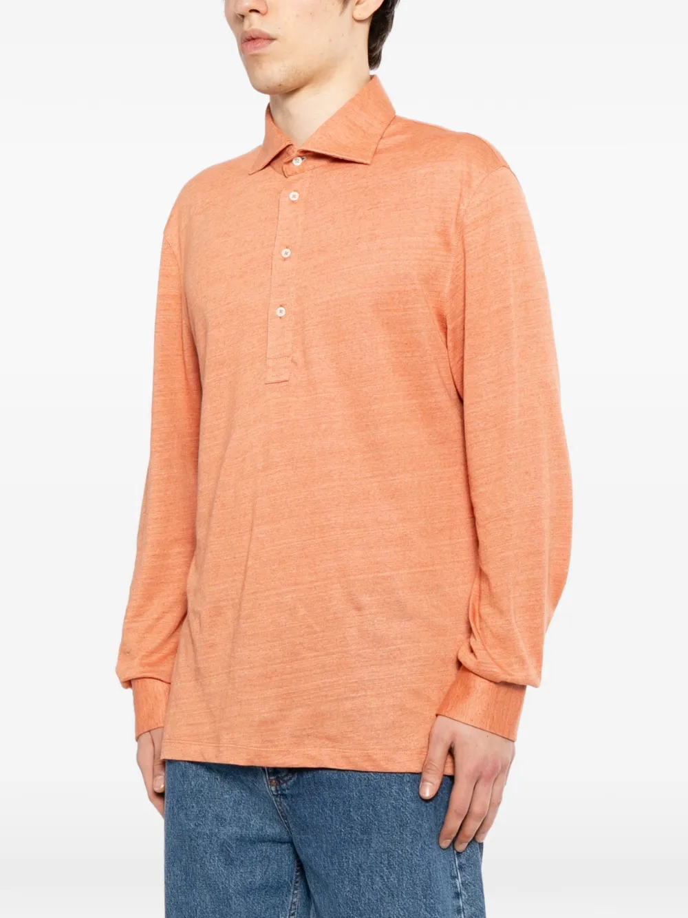 Brunello Cucinelli Polotop Oranje