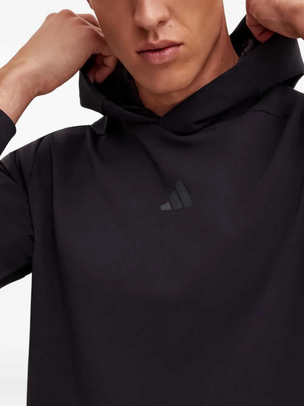 adidas Hoodie met logo Zwart
