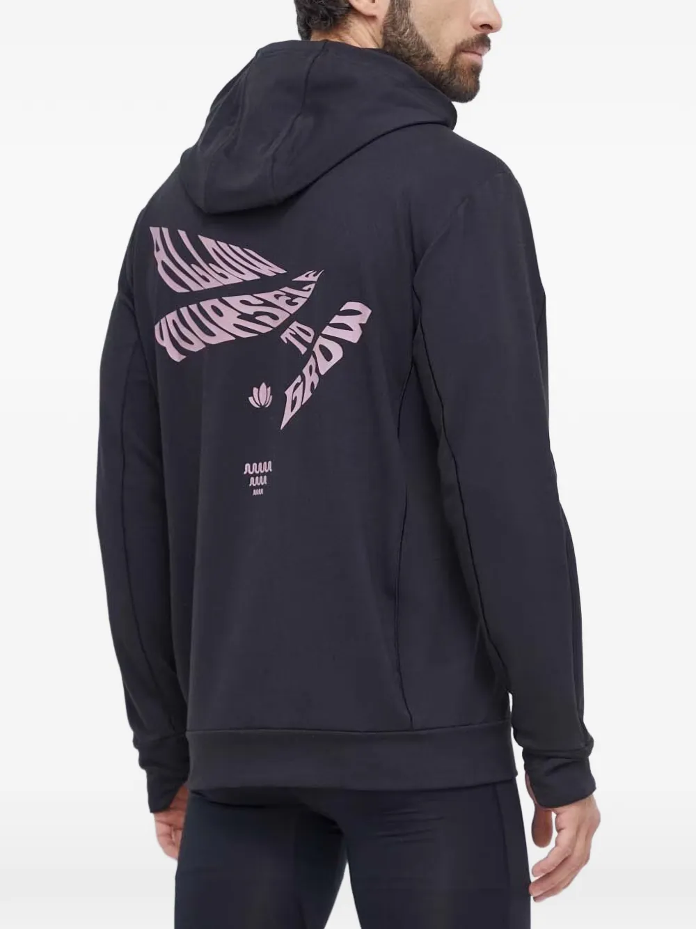 adidas Yoga Training sweater met capuchon Zwart