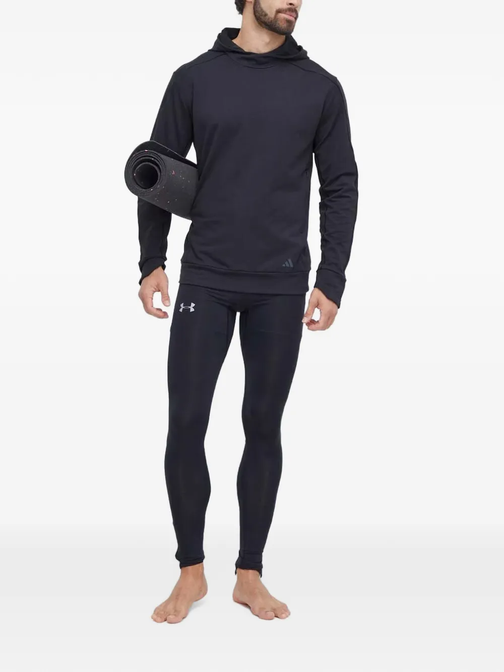 adidas Yoga Training sweater met capuchon Zwart