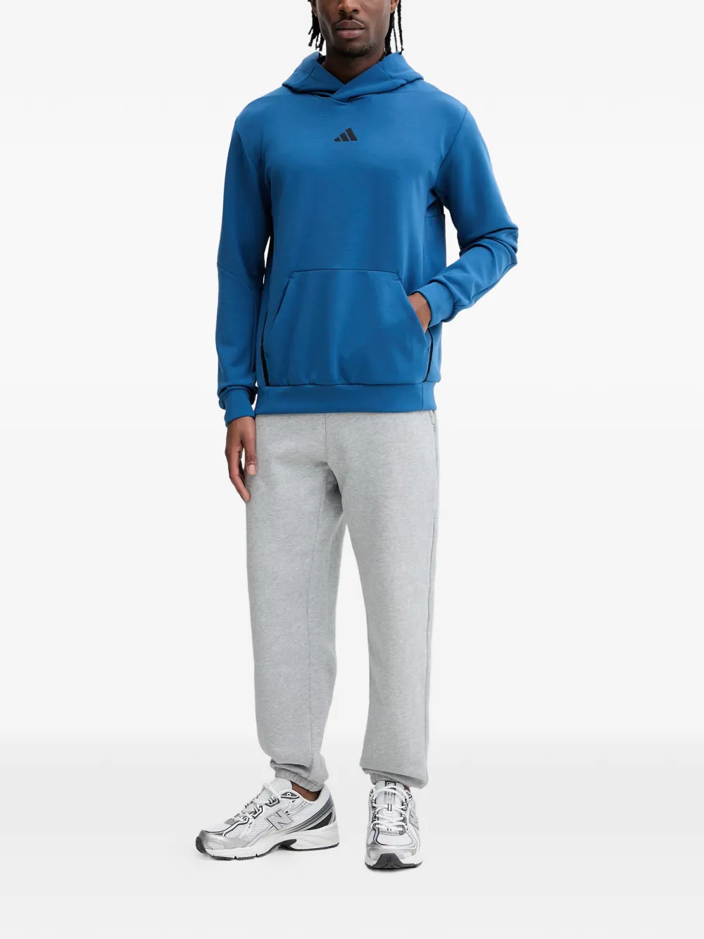 adidas Hoodie met logo Blauw