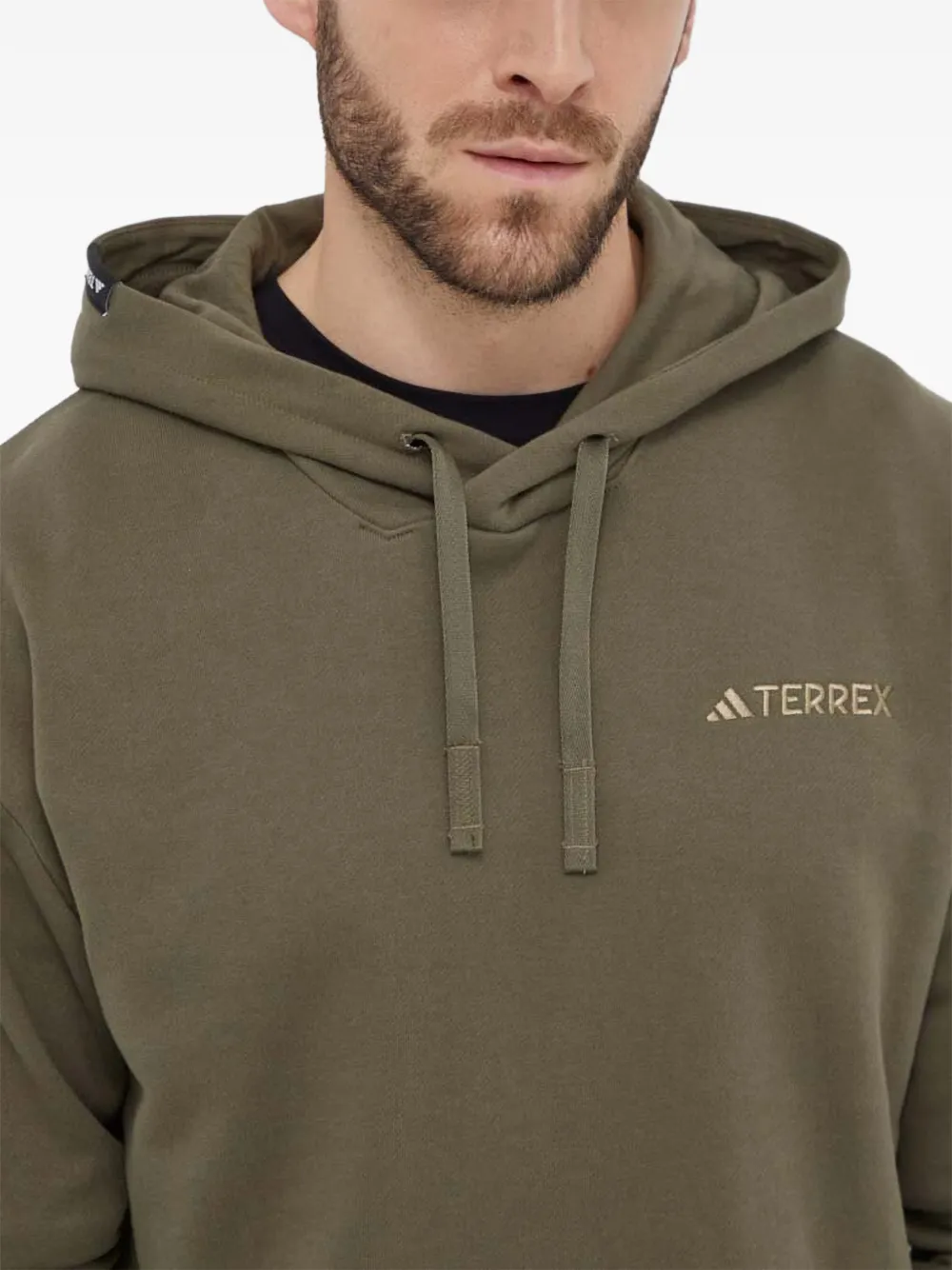 adidas Terrex logo hoodie Groen