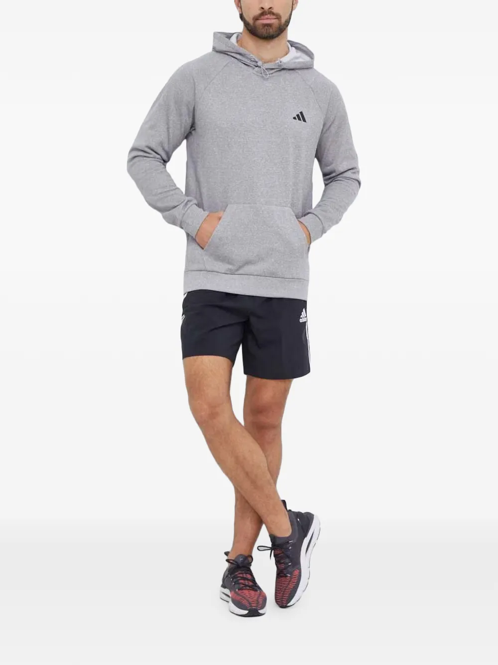 adidas Hoodie met logo Grijs