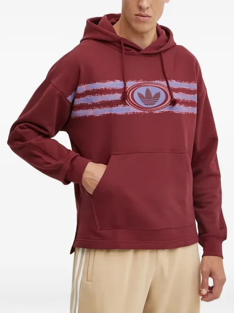 adidas graphic hooded sweatshirt
