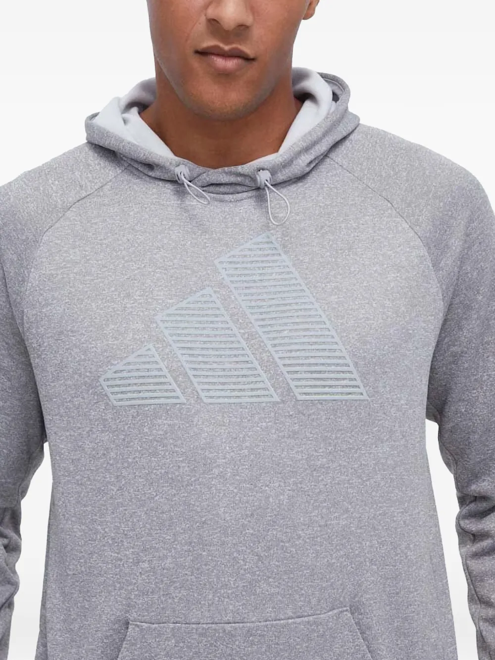 adidas Game and Go Big Logo trainingshoodie Grijs
