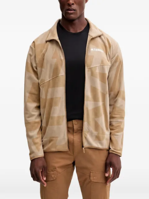 adidas Terrex trui met print en rits