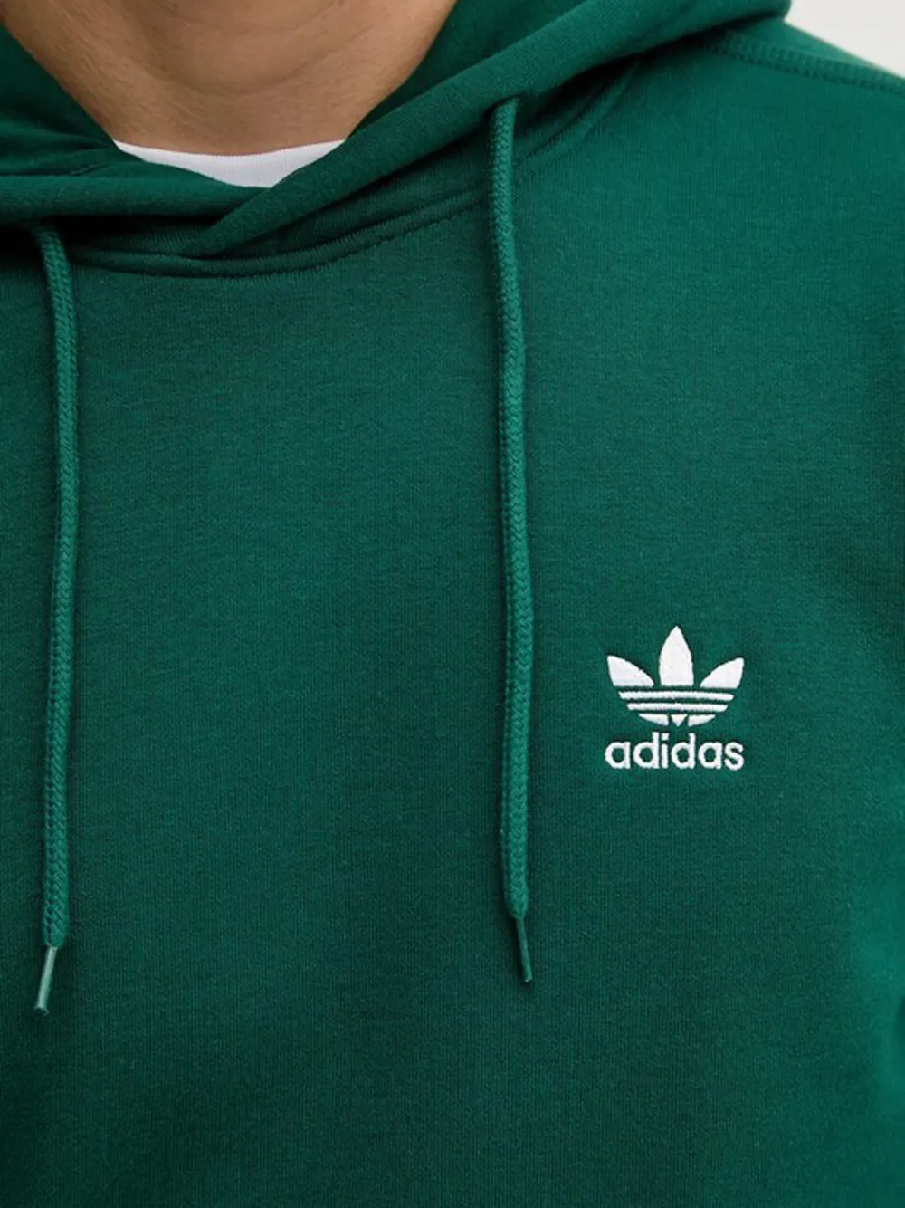 adidas Hoodie met logodetail Groen