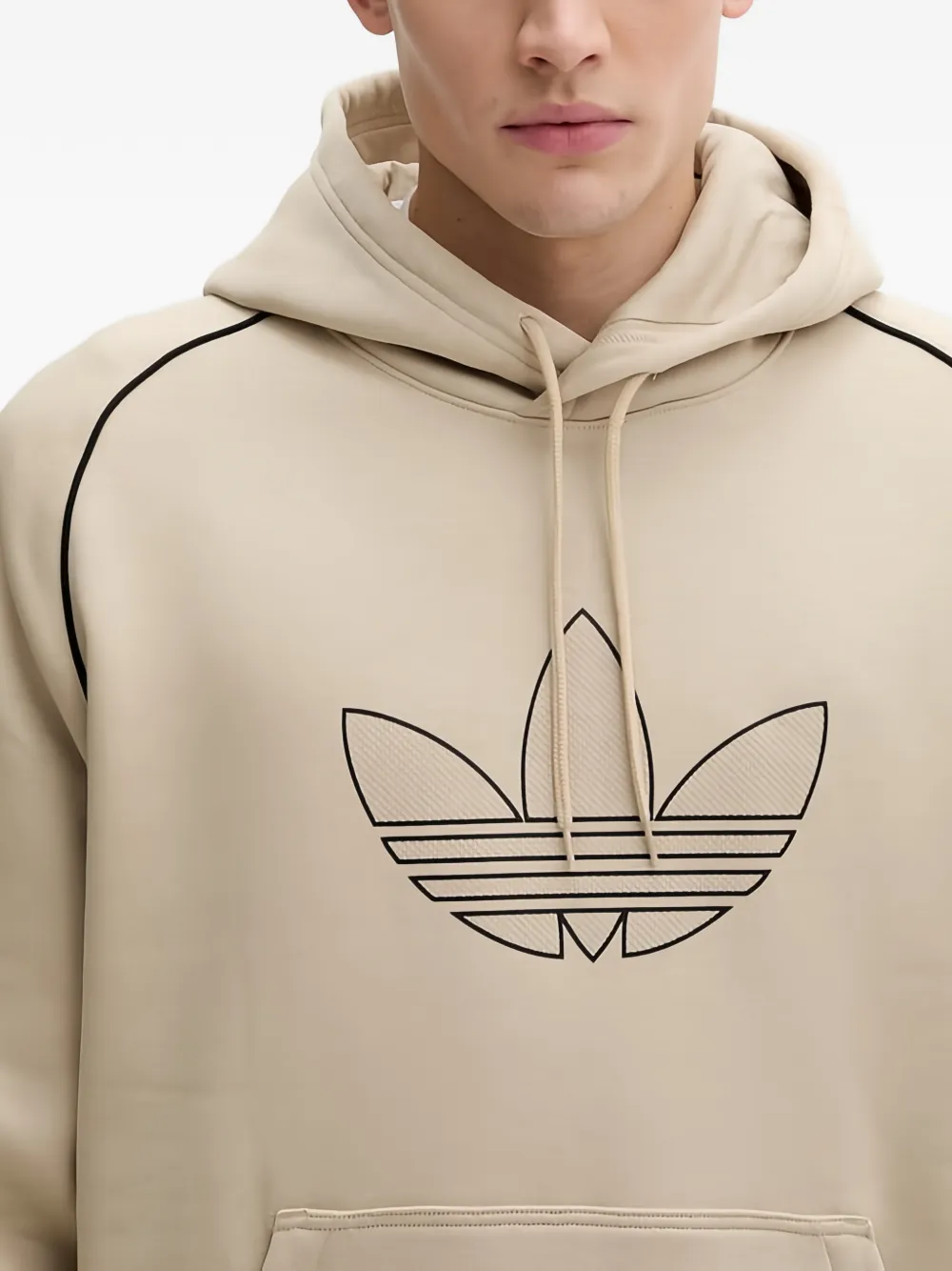 adidas Hoodie met logo Beige
