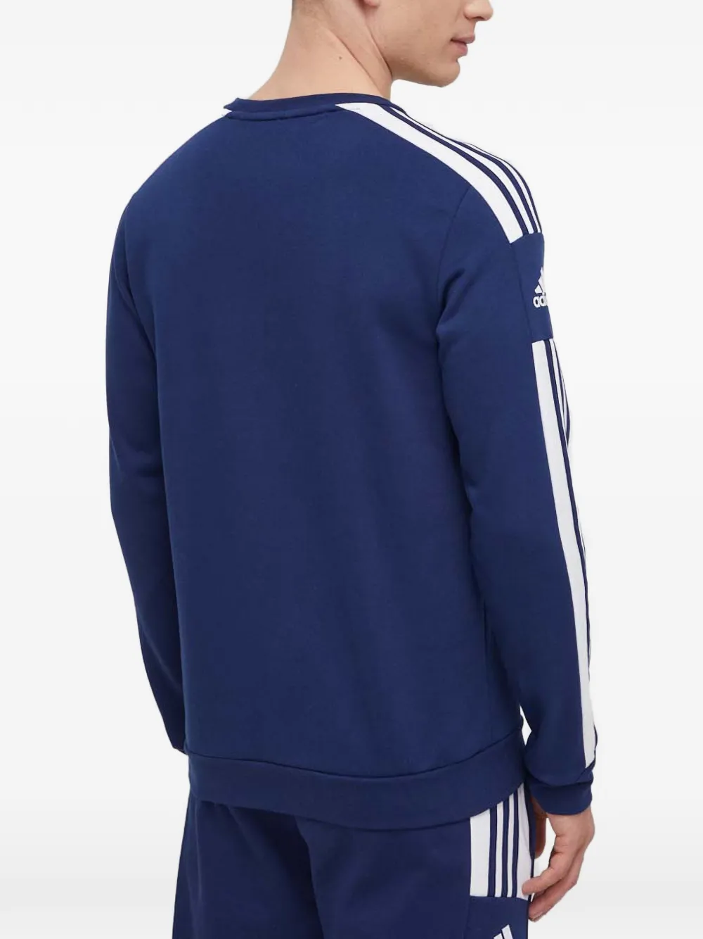 adidas Sweater met gestreepte mouwen Blauw
