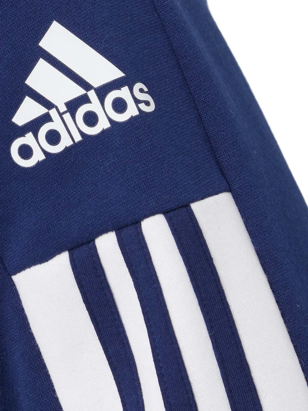 adidas Sweater met gestreepte mouwen Blauw