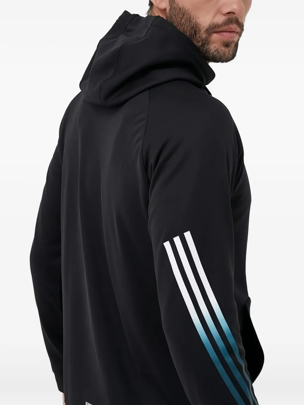 adidas Hoodie met logostreep Zwart
