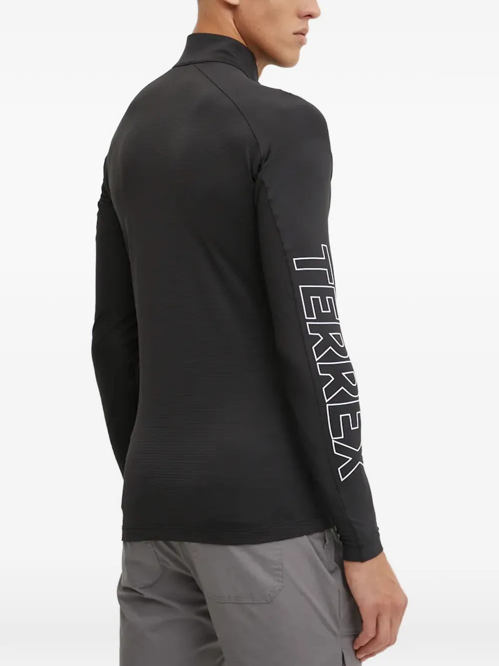 adidas Terrex Xperior T-shirt met lange mouwen Zwart