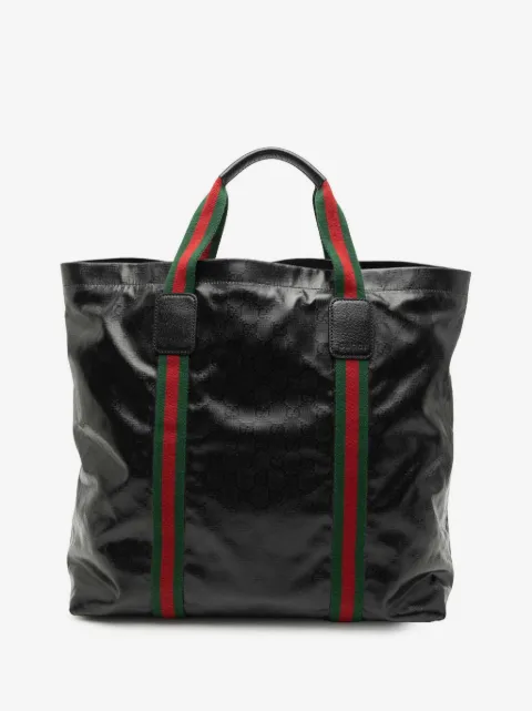 Gucci Pre-Owned 2000-2015 GG Imprime Web tote bag