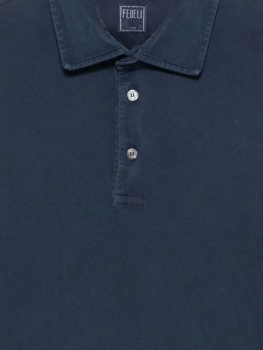 Fedeli Poloshirt met korte mouwen Blauw