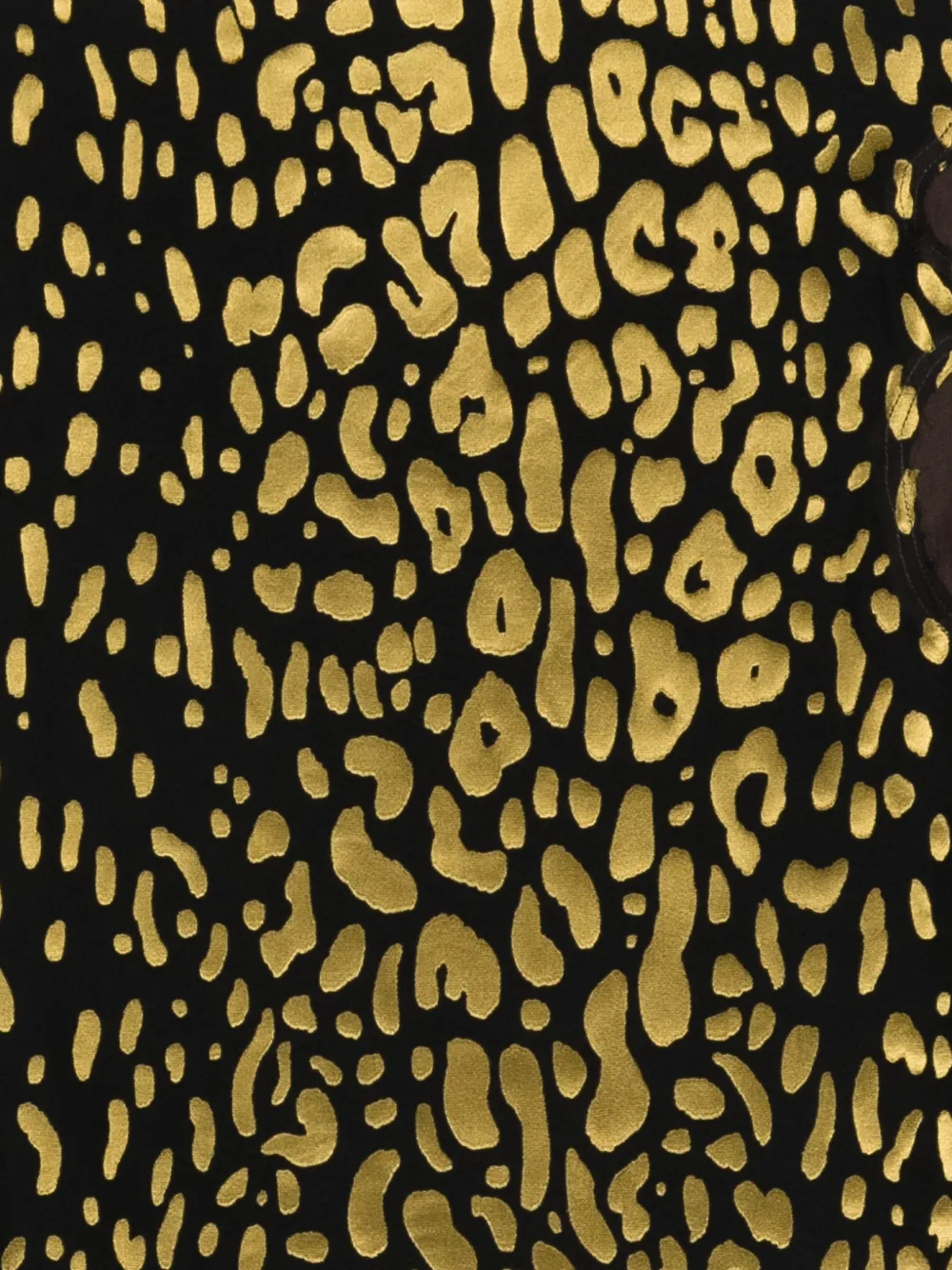  Ferragamo Animal-print Midi Skirt - Black 