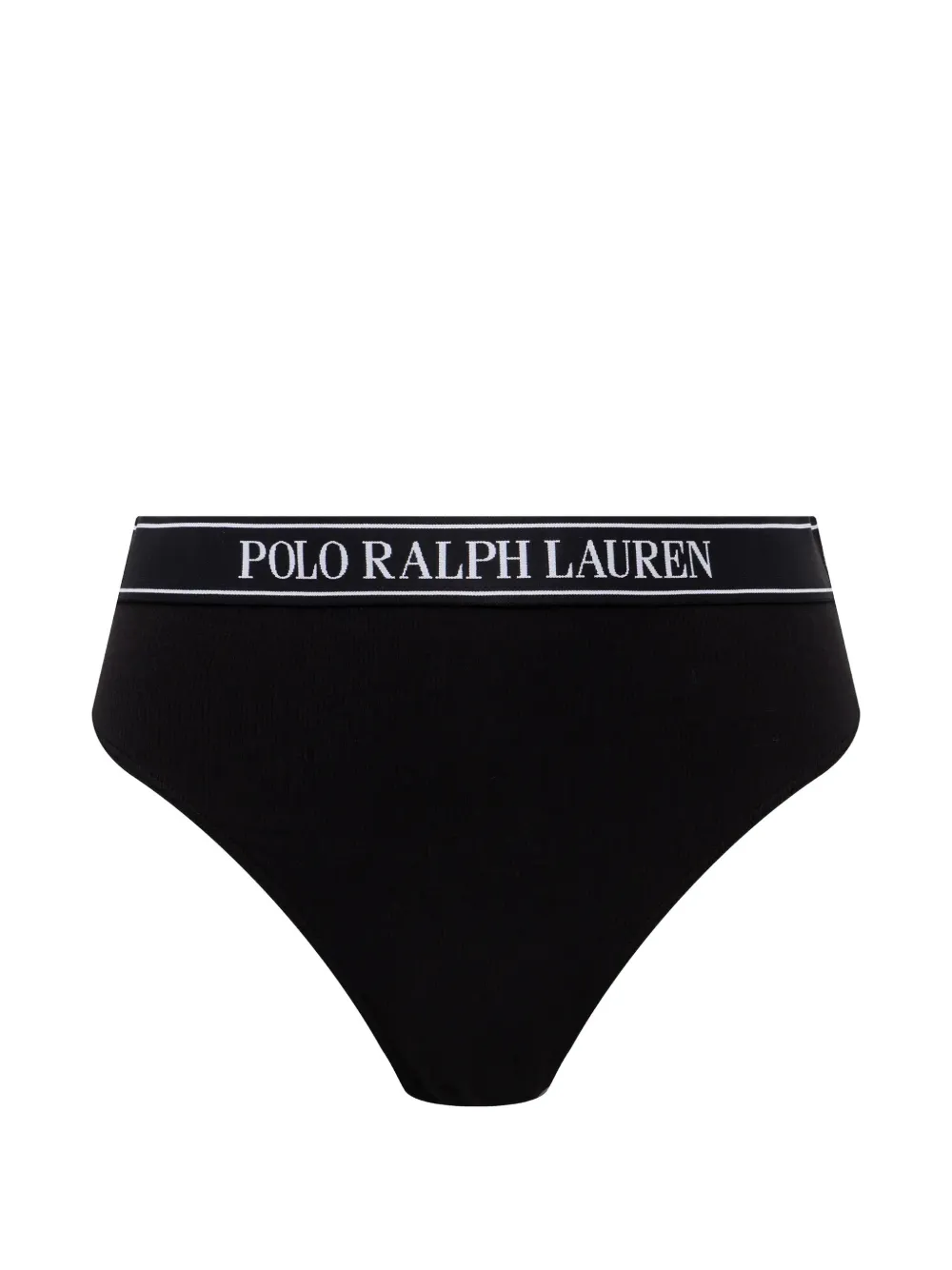 Polo Ralph Lauren Drie geribbelde onderbroeken met logoband Blauw