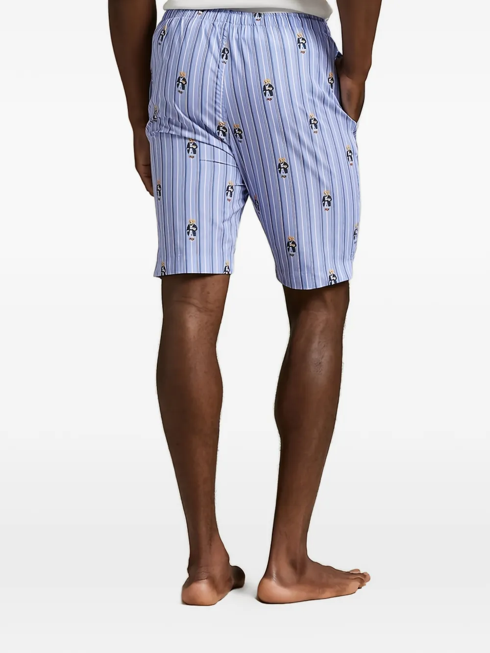 Polo Ralph Lauren Gestreepte shorts Blauw