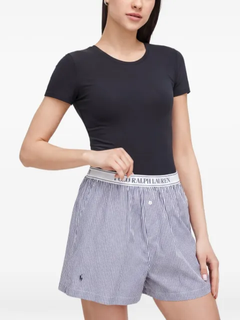 Polo Ralph Lauren embroidered-logo pajamas