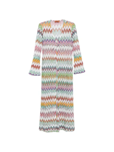 Missoni zigzag beach cover-up