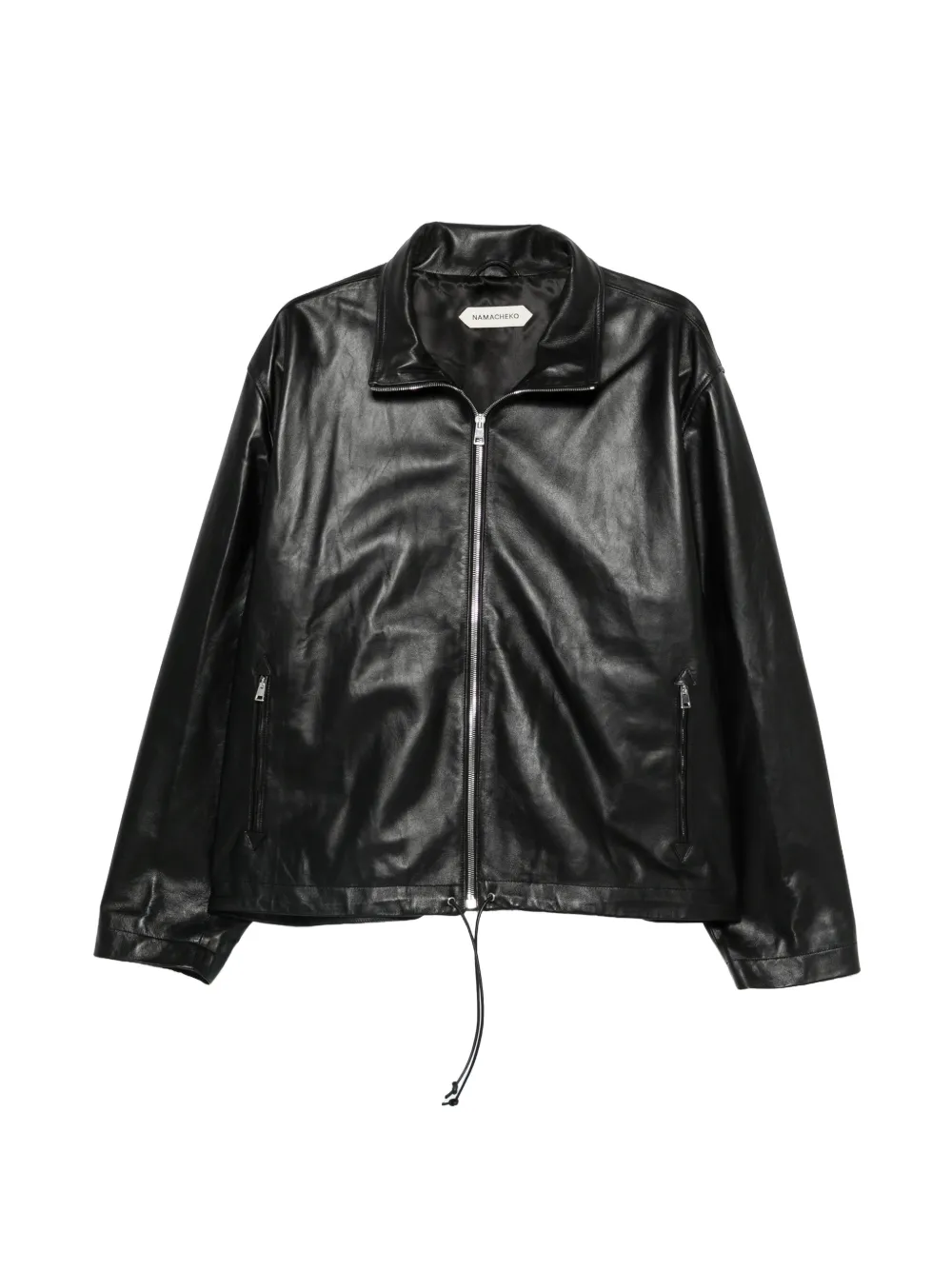 Namacheko Giacca Cariddi in pelle - Nero