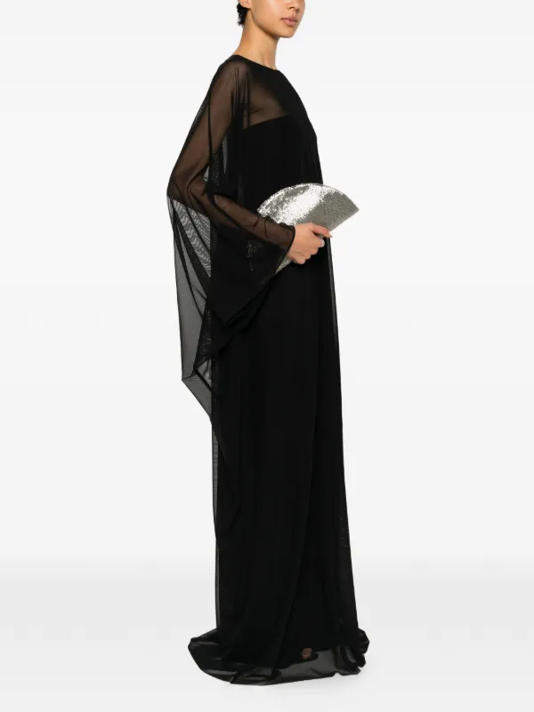 designer draped dresses Strapless Draped Design Corset Maxi Dress Blue