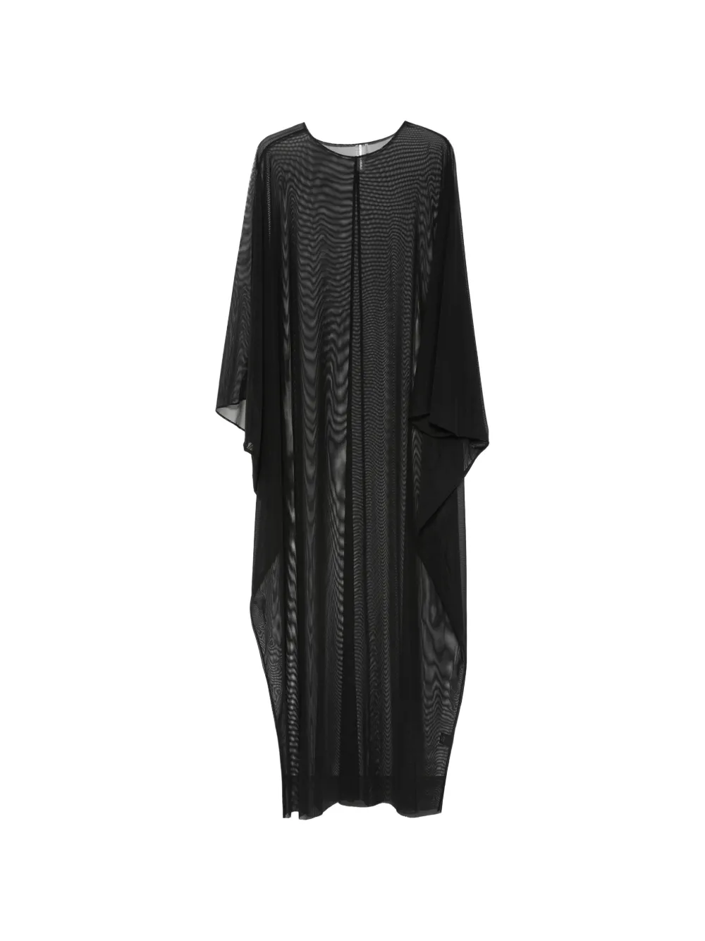 Norma Kamali draped-design maxi dress - Nero