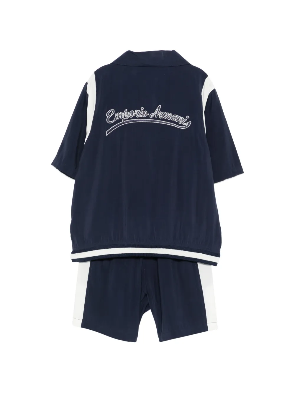 Logo-Embroidered Shorts Set