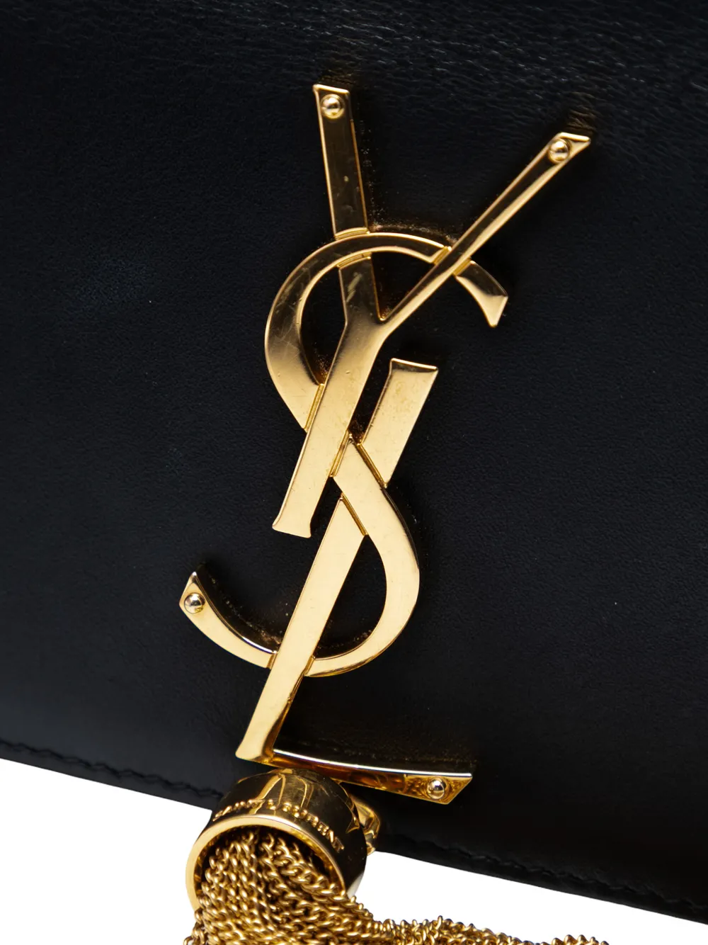 2016 Small Smooth Calfskin Monogram Kate Tassel Crossbody Bag