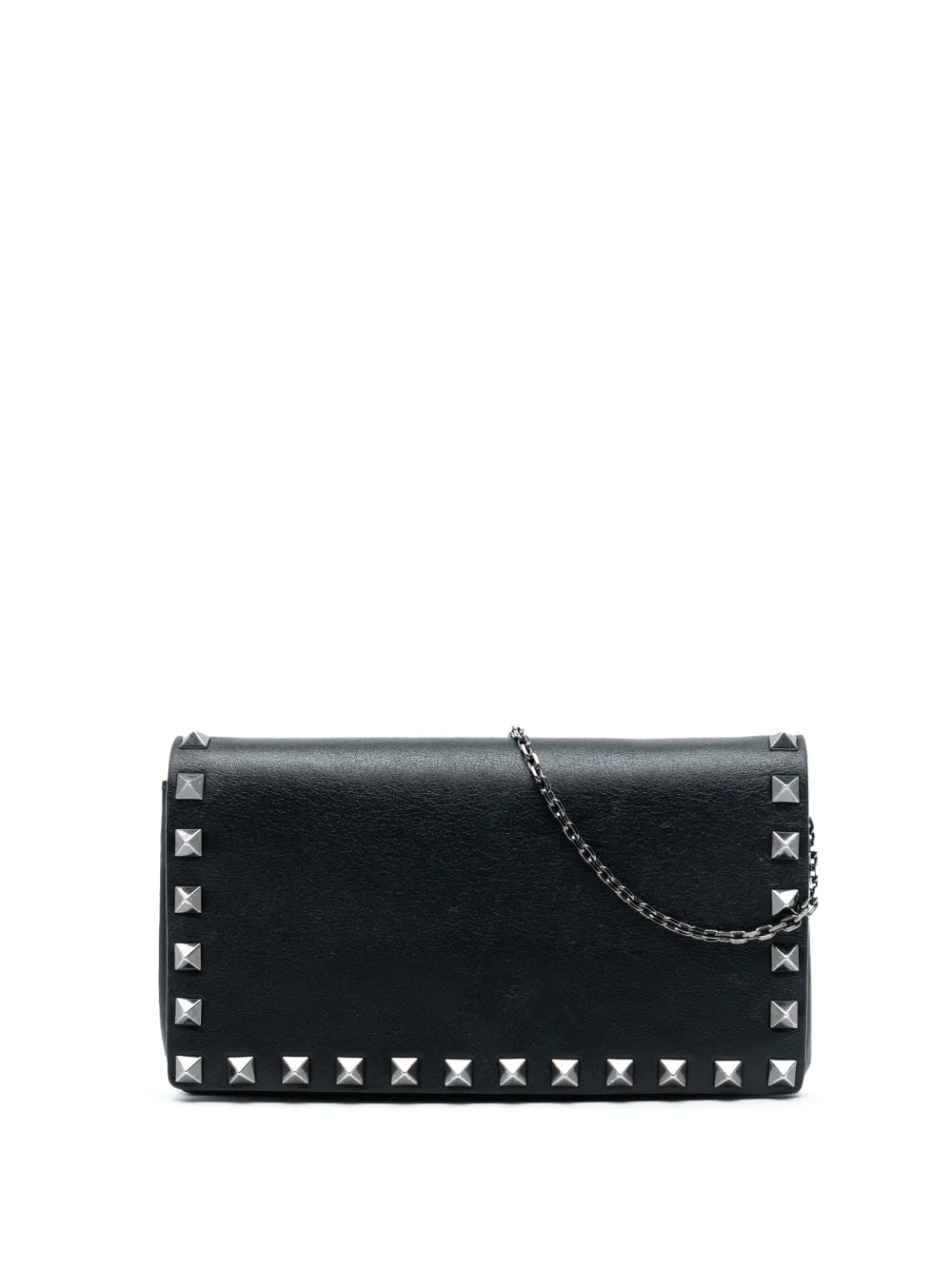 Valentino Garavani Pre-Owned 2000-2025 Leather Rockstud crossbody bag - Nero