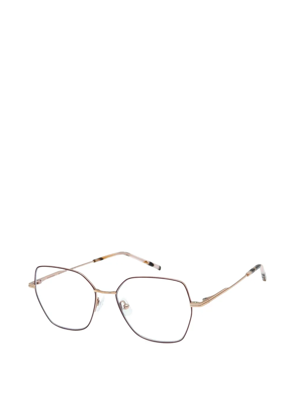  Gigi Studios Kamila Geometric Glasses - Red 