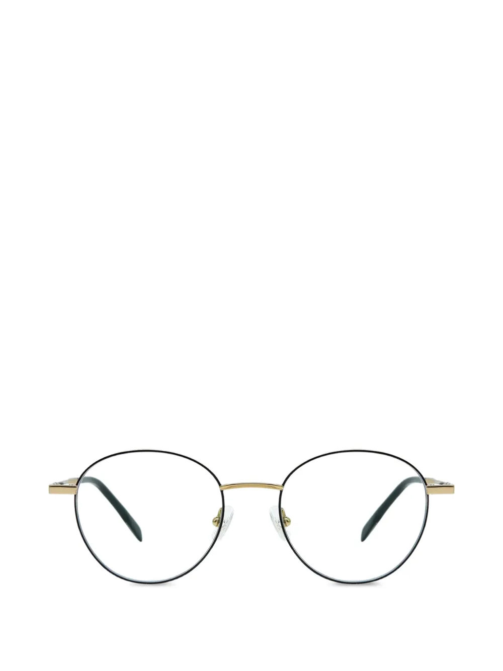 GIGI STUDIOS Nere round-frame glasses - Nero