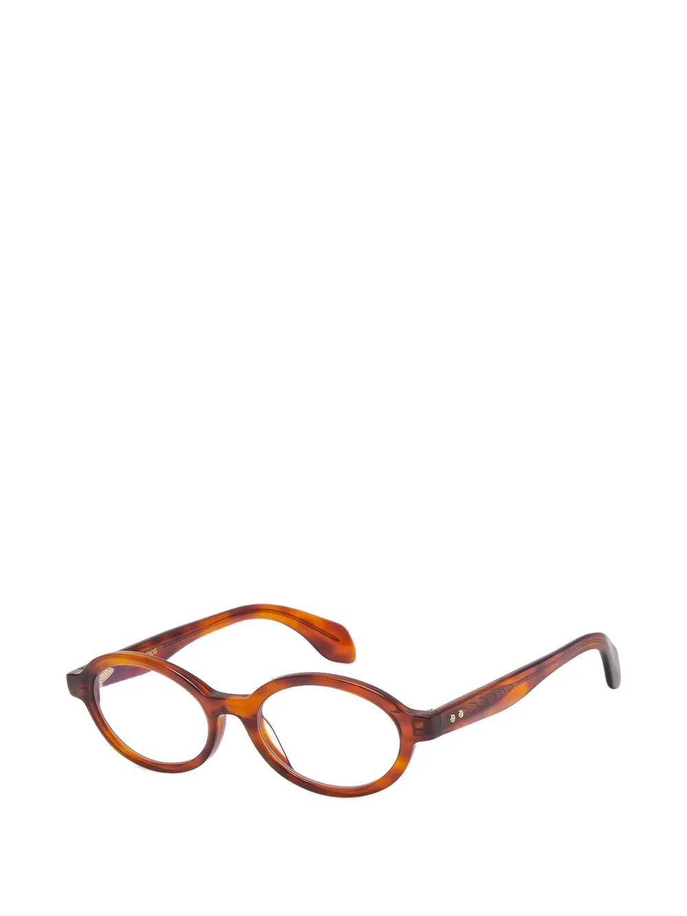  Gigi Studios Cassia Oval-frame Glasses - Brown 