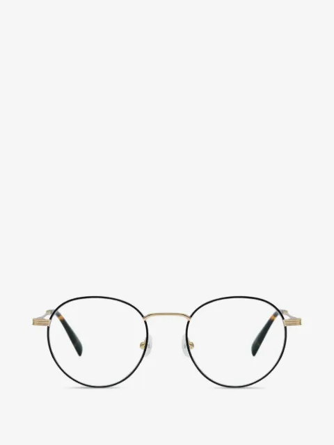 GIGI STUDIOS Quartz round glasses