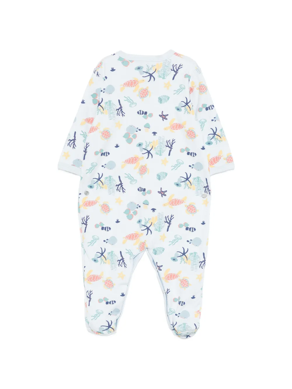  Petit Bateau Printed Pajamas - Blue 
