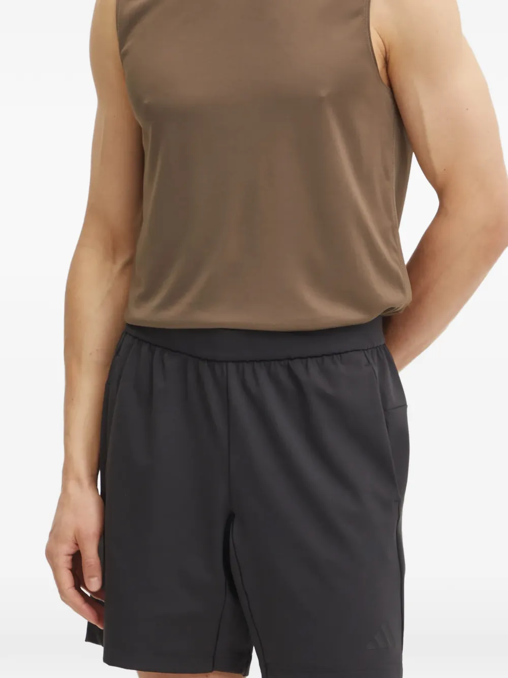 adidas Puremotion shorts met logo Zwart