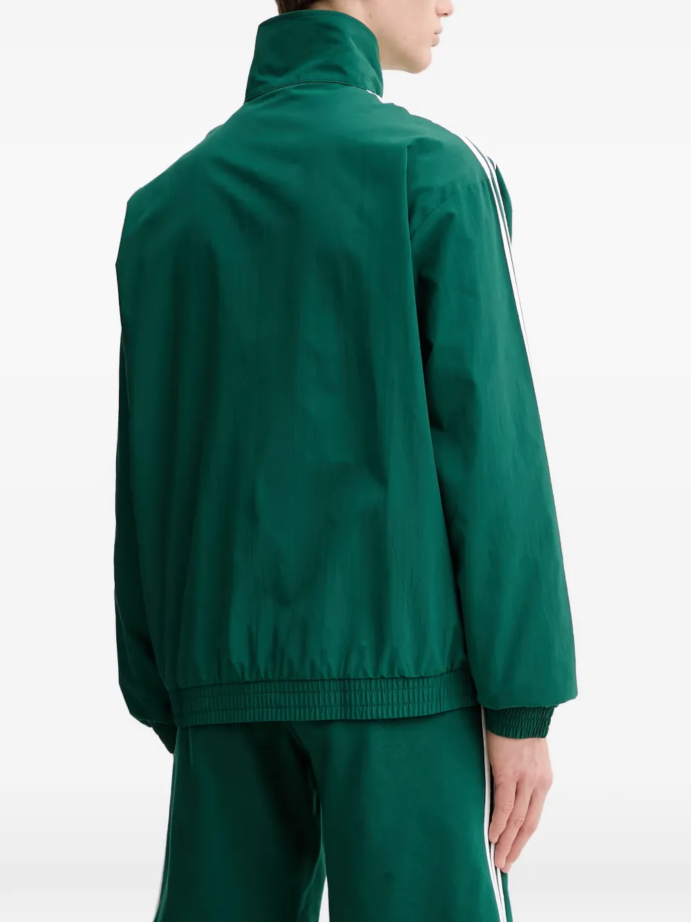 adidas Firebird logo-embroidered track jacket Groen