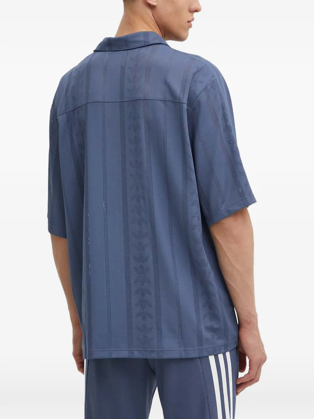 adidas Overhemd met print Blauw