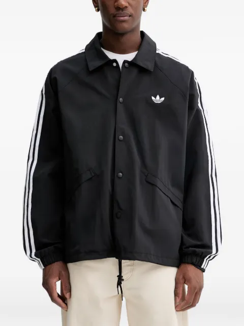 adidas logo-embroidered 3-Stripes jacket