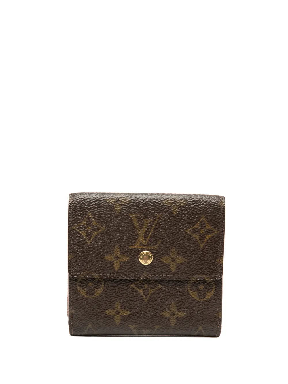 Louis Vuitton Pre-Owned 2007 Monogram Portefuille Elise Trifold Wallet small wallets - Marrone