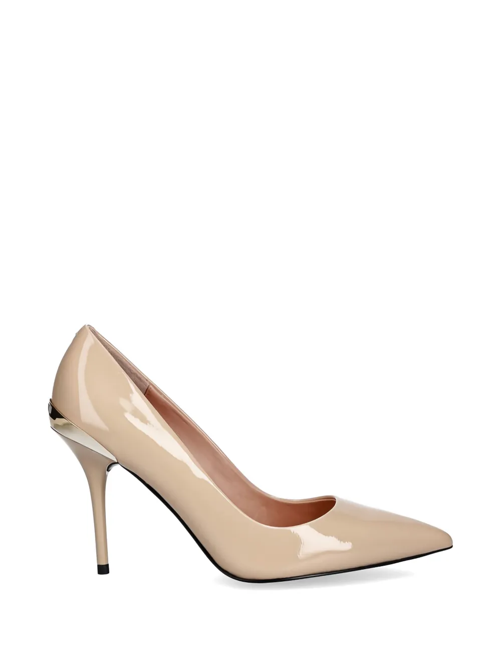 Love Moschino pointed-toe pumps - Toni neutri