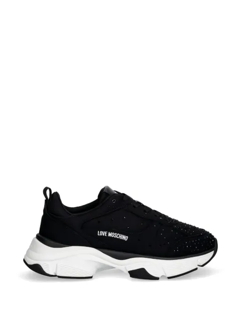 Love Moschino stud-embellished sneakers