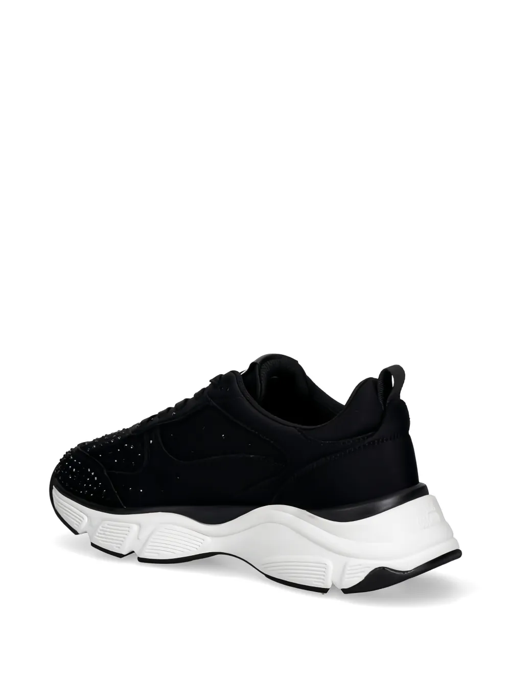 Love Moschino Sneakers met studs Zwart