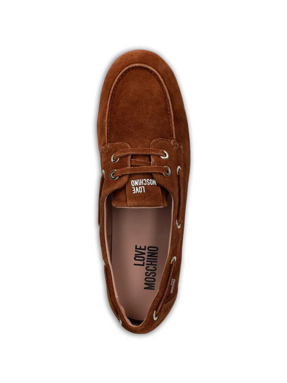 Love Moschino lace-up loafers Bruin