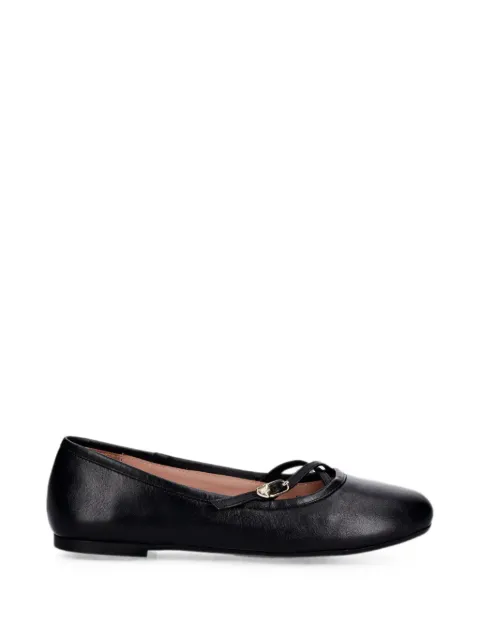 Love Moschino ballerines à brides croisées et motif cœur