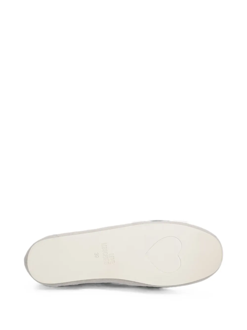 Love Moschino Suède bootschoenen Grijs
