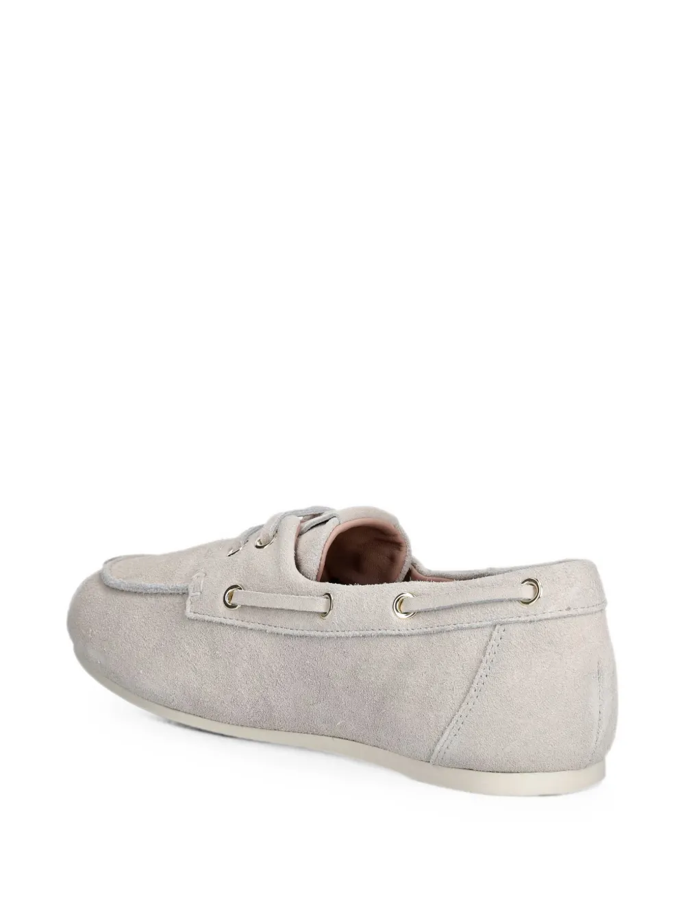 Love Moschino Suède bootschoenen Grijs