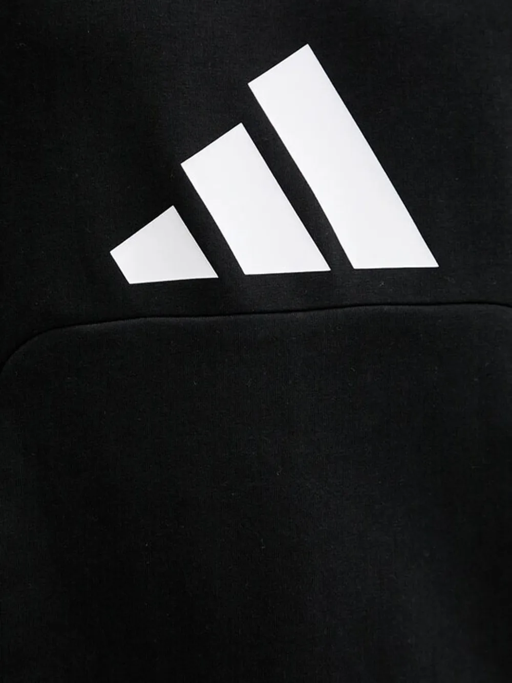 adidas Future Icons 3 Bar hoodie met logo Zwart