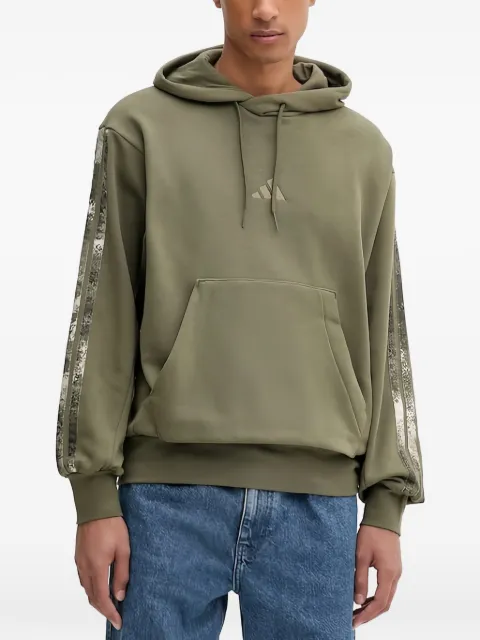 adidas Seasonal AOP logo-print hoodie