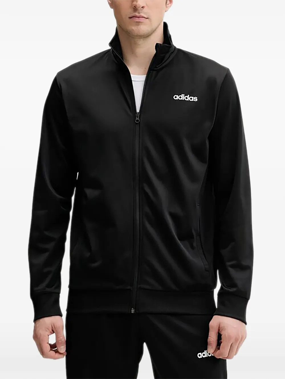 adidas Linear logo-print tracksuit - Nero